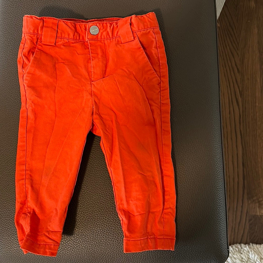 Jacadi Red Pants for baby boy, good condition, worn once or twice